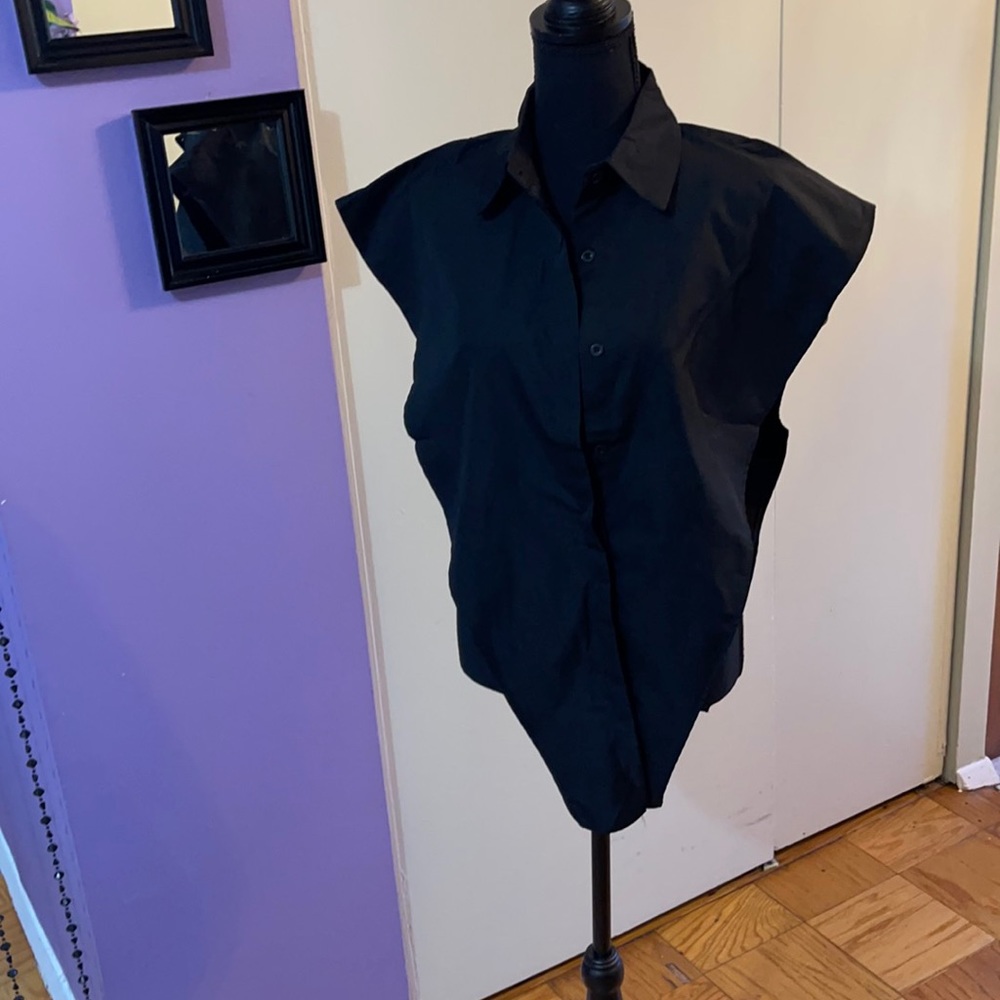 New fashion style buttons up shirt tops for women